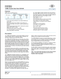 NT5DS16M8AT-75B Datasheet