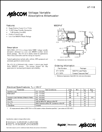 AT-118 Datasheet