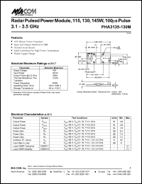 PHA3135-130M Datasheet