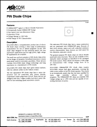 MA4P7416 Datasheet