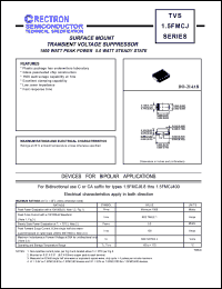 1.5KE47 Datasheet