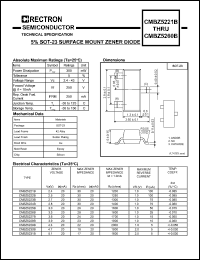 CMBZ5258B Datasheet