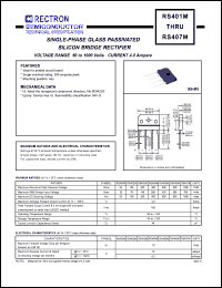 RS406M Datasheet