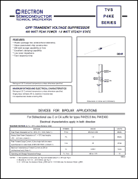 P4KE36 Datasheet