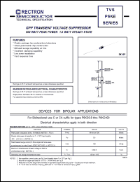 P6KE16 Datasheet