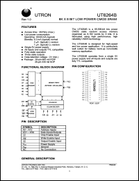 UT6264BPC-70LL Datasheet