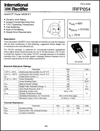 IRFP140N Datasheet