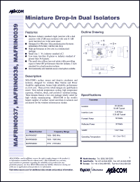 MAFRIN0166 Datasheet