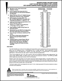 SN74ABTH245N Datasheet