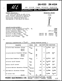 2N4123 Datasheet