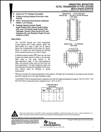 SN74ACT573DW Datasheet