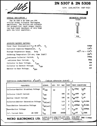 2N5307 Datasheet