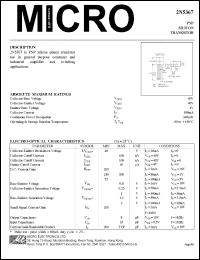 2N5367 Datasheet