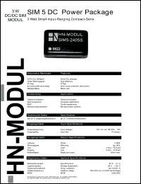 SIM5-1215S Datasheet