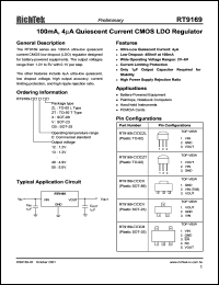 RT9169-20CX Datasheet