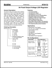 RT9172N-26CG Datasheet