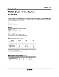 BA6665FM Datasheet