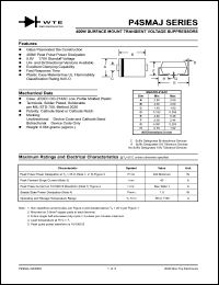 P4SMAJ78-T1 Datasheet