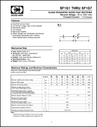 SF1G4 Datasheet