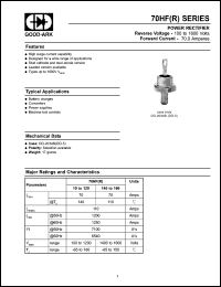 70HFR40M Datasheet