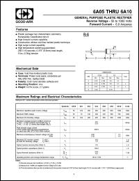 6A05 Datasheet