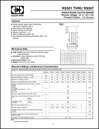 RS505 Datasheet