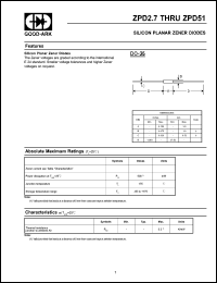 ZPD39 Datasheet