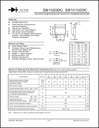 SB1080DC-T3 Datasheet