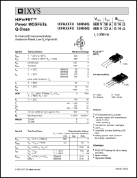 IXFK30N50Q Datasheet