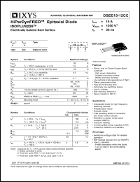 DSEE15-12CC Datasheet