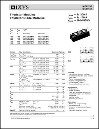 MCC132-14IO1 Datasheet