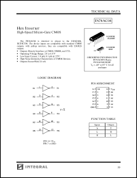 IN74ACT86N Datasheet