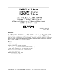 HB5425801BTT-10 Datasheet