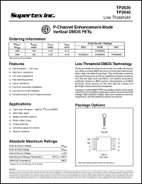 TP2640ND Datasheet