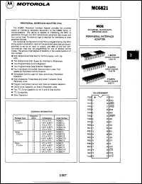 MC68A09CP Datasheet