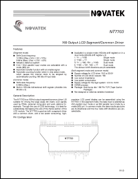 NT7703H-BDT Datasheet