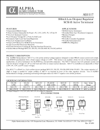 AS1117U-2.5V Datasheet