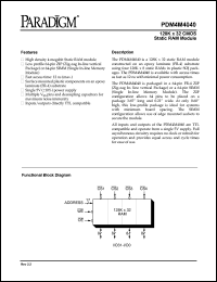 PDM4M4040S15Z Datasheet