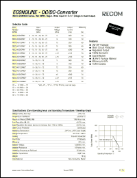 REC3-3405DRWZ Datasheet