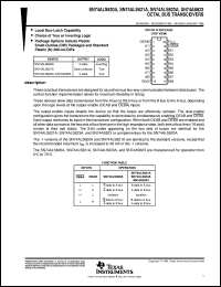 SN74ALS667DW Datasheet