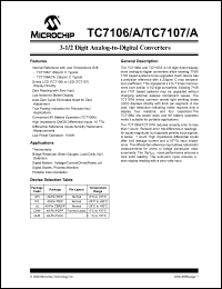 TC7106RIPL Datasheet