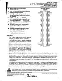 SN74ALVCH162268DGGR Datasheet