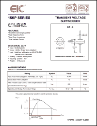 15KP85 Datasheet