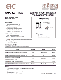 SMAJ14 Datasheet