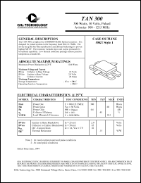 TAN300 Datasheet