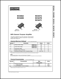 BC846A Datasheet