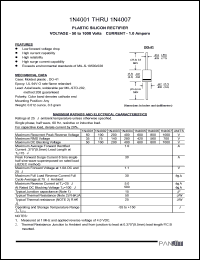 1N4005 Datasheet