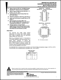 SN74ABT126PWLE Datasheet