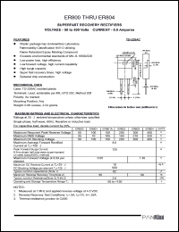 ER801A Datasheet