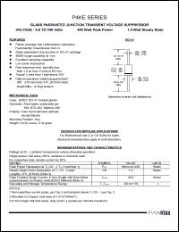 P4KE30 Datasheet